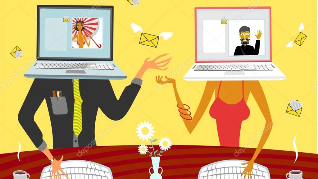 Relaciones virtuales? Yo también sucumbí a Tinder.