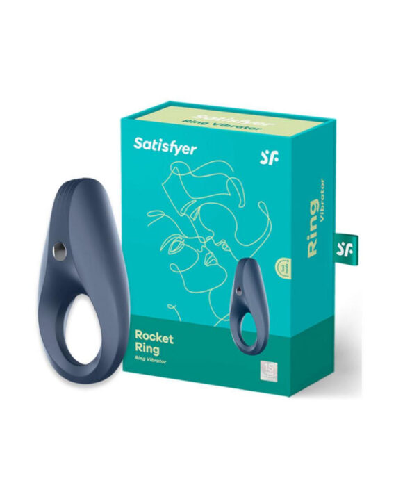 Anillo Satisfyer Rocket Ring Azul Recargable