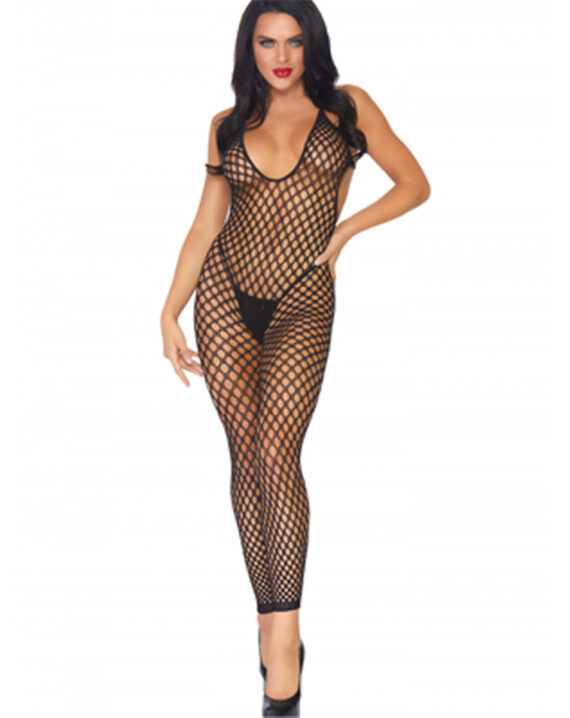 Bodystocking cuello en V Leg Avenue