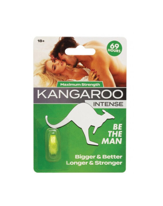 Pastilla Potenciadora Kangaroo Intense para Hombre