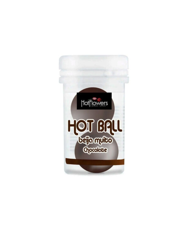 Lubricante Hot Ball Chocolate Hot Flowers 6g