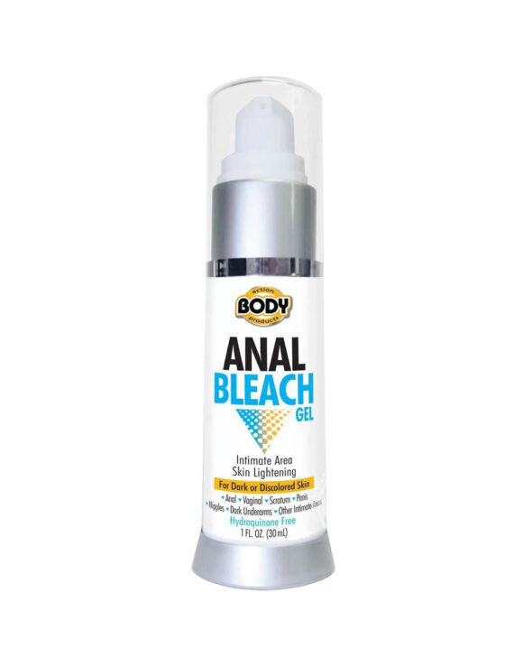 Gel Blanqueador Body Action Anal Bleach en 1 Oz