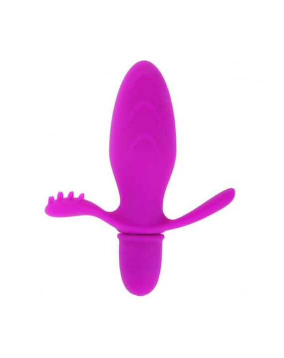 Vibrador Plug Anal Fith Pretty Love Fucsia