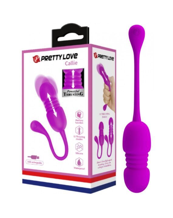 Huevo Vibrador Callie De Petty Love Color Fucsia