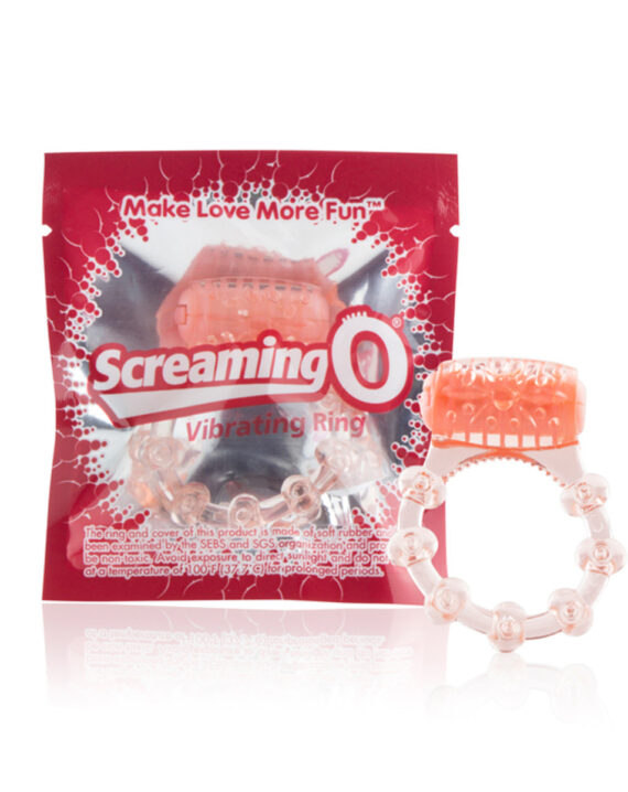 Anillo Screaming O Vibrating Coral