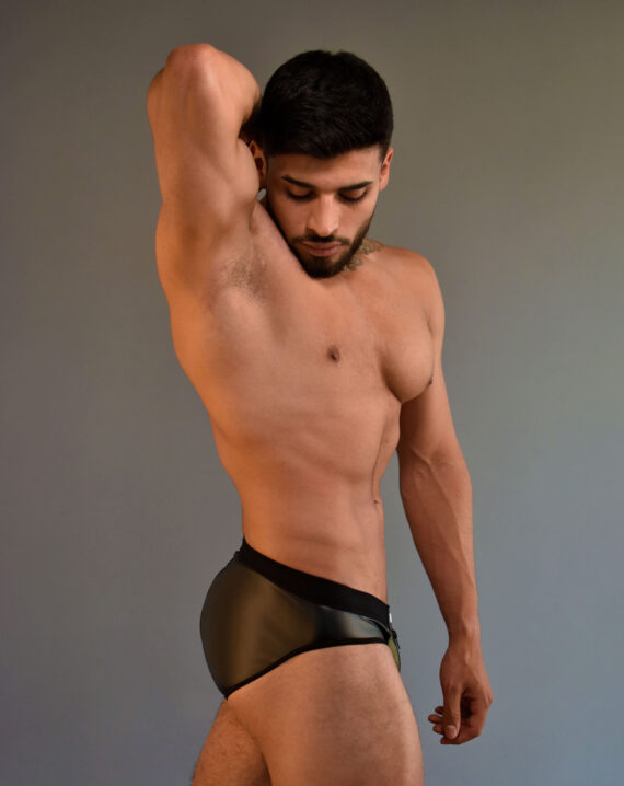 Brief Army Zipper Estilo Militar Dale + M - Imagen 2
