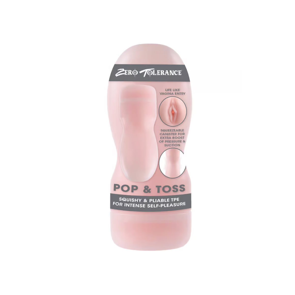 Masturbador Zero Tolerance Pop & Toss Vagina - Divino Placer