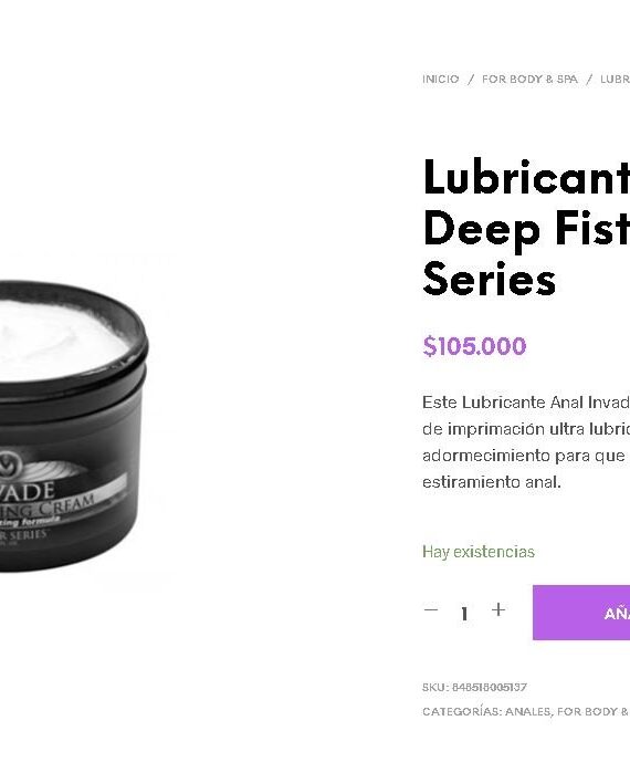 Lubricante Anal Invade Deep Fisting Master Series - Imagen 2