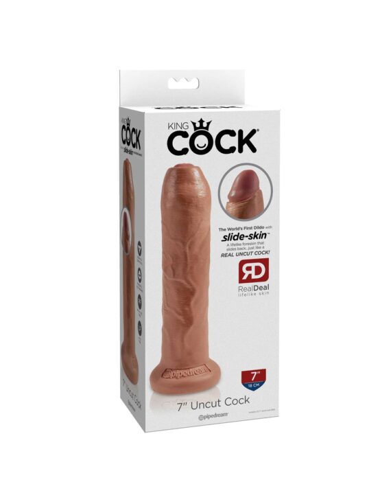 Consolador Realista 7 King Cock Uncut