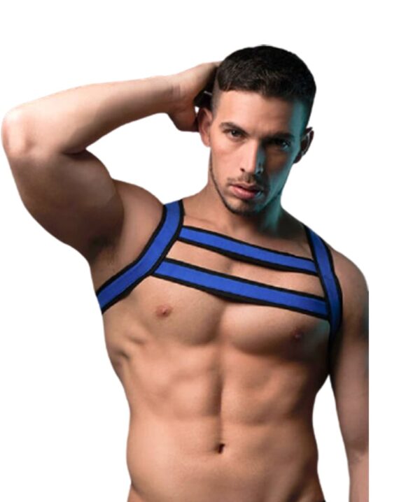 X-Men Harness S Negro/Azul Dale + Urban