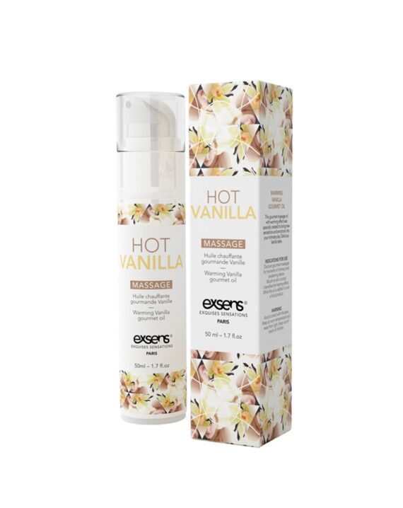 Aceite Caliente Sabor Vainilla Exsens 1,7 Oz