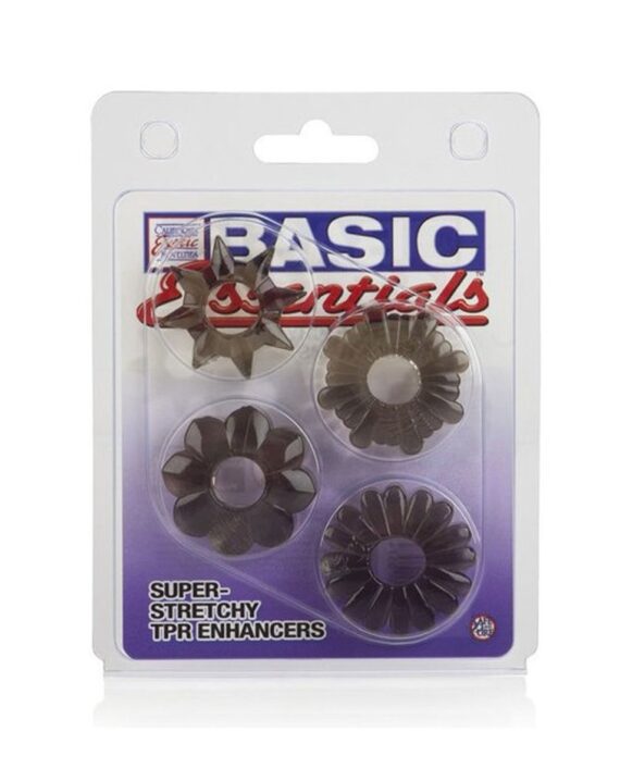 Set de 4 Anillos Para el Pene Calexotics