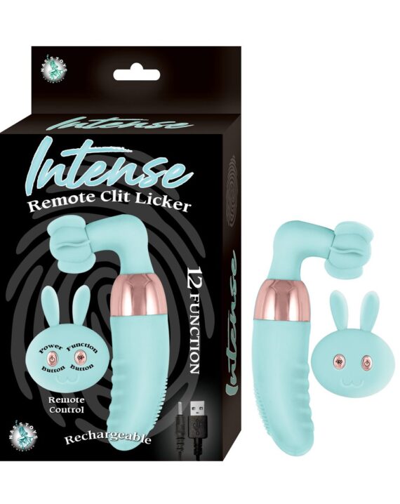 Vibrador Clitorial Intense Remote Clit Licker Azul