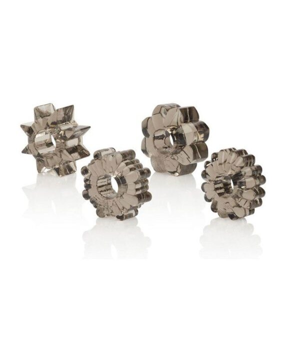 Set de 4 Anillos Para el Pene Calexotics - Imagen 2
