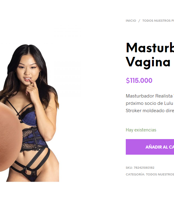 Masturbador Realista Vagina Lulu Chu - Imagen 2