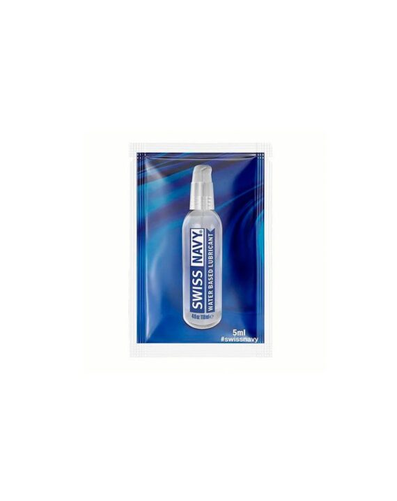 Lubricante Sachet Swiss Navy Base Agua