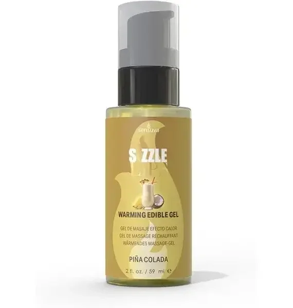Aceite Caliente Masajes sabor Piña Colada