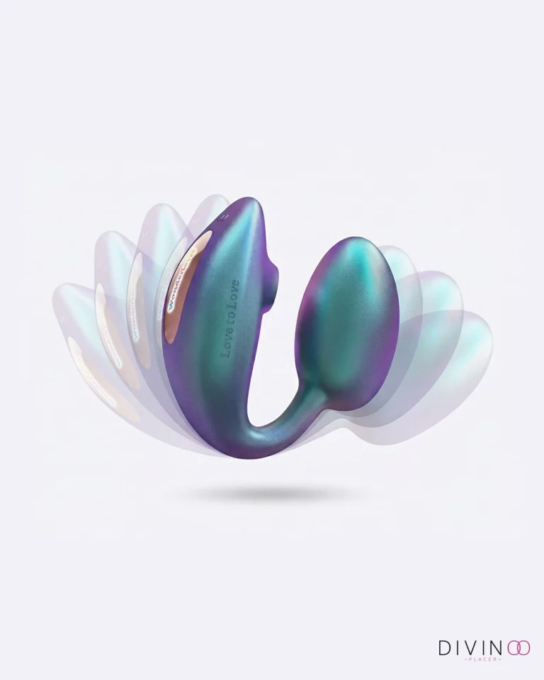 Vibrador Doble con Succión y Control Remoto | Huevo Interno + Estimulador Clitoral