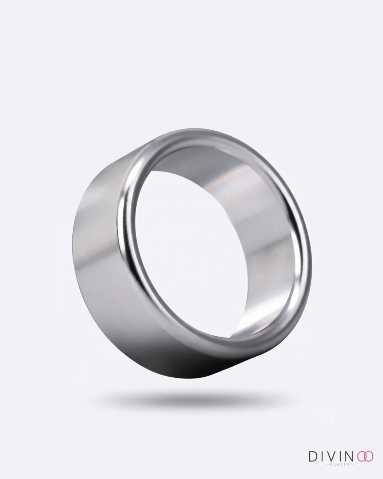 Anillo Retardante Rock de Aluminio Talla M | Firmeza y Control (4.5 cm)