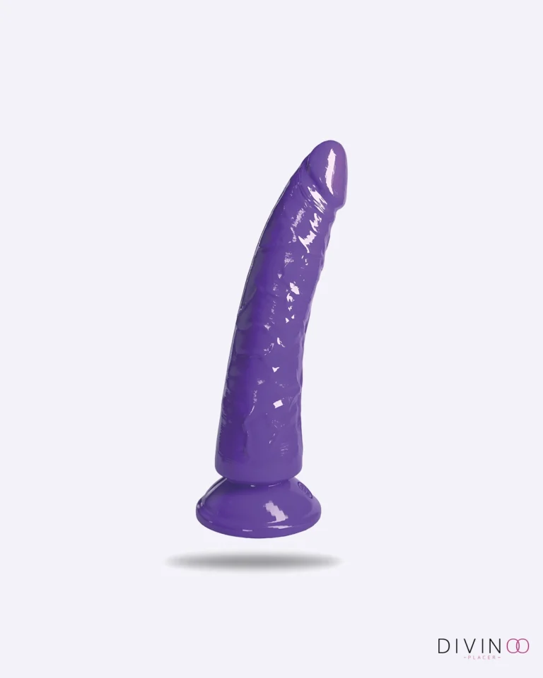 Arnés Strap-On Plus Size Fetish Fantasy | Ajustable con Dildo Morado