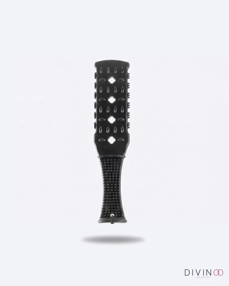 Azotador Paddle Negro Texturizado Pipedream | Flexible, Mango Cómodo y Seguro