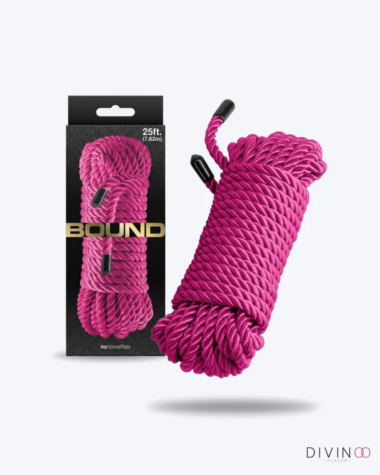 Cuerda Rosa Bound Rope 7.62 m | Bondage y Shibari para Parejas