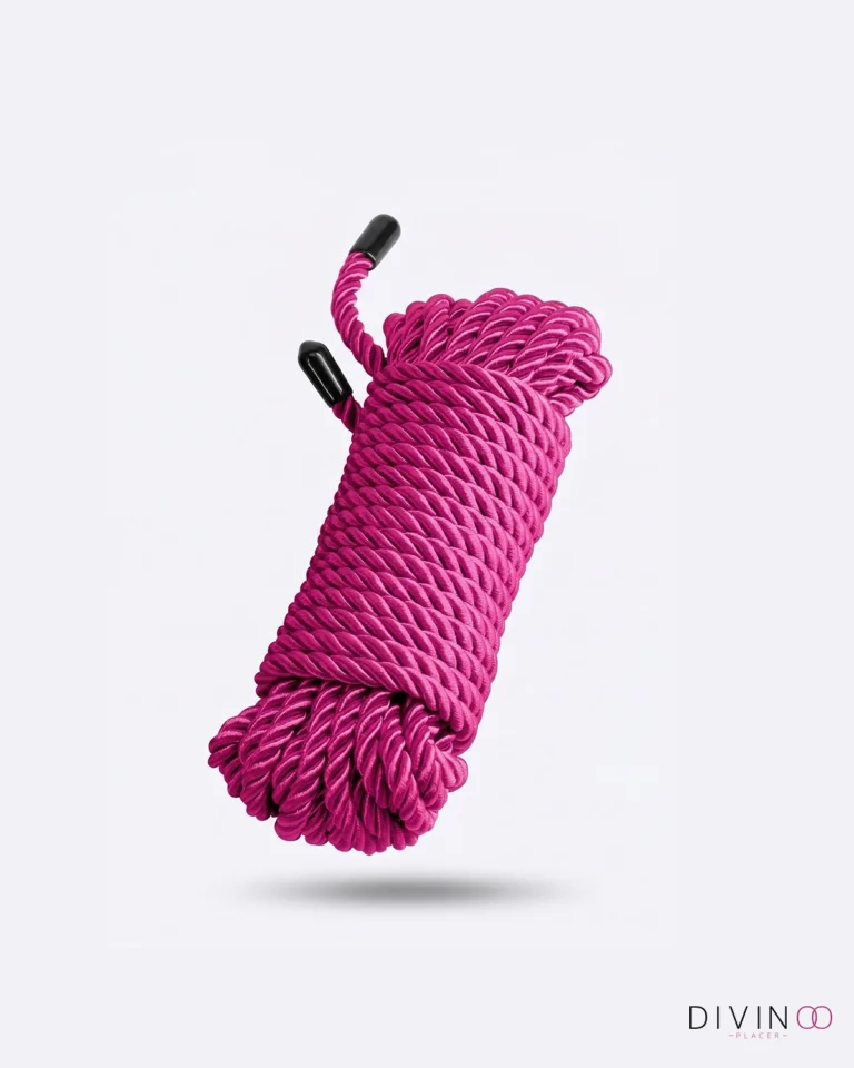 Cuerda Rosada Bound Rope 7.62 m | Bondage y Shibari para Parejas