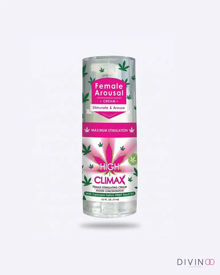 Crema Multiorgásmica High Climax Female 15 ml | Estimulante con Aceite de Cáñamo