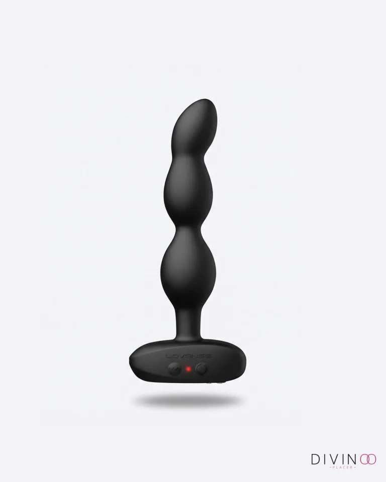 Lovense Ridge | Vibrador Anal con Rotación y App, IPX7 y Silicona Médica