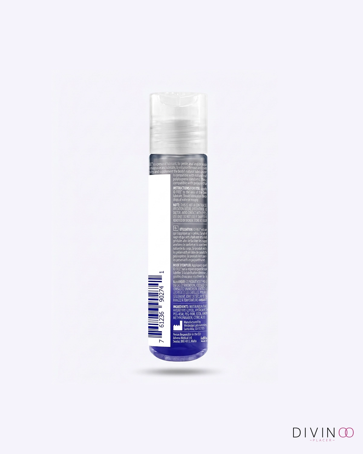 Lubricante ID Free 30 ml | Hipoalergénico, Sin Glicerina y Base Agua Lubricante ID Free 30 ml | Hipoalergénico, Sin Glicerina y Base Agua