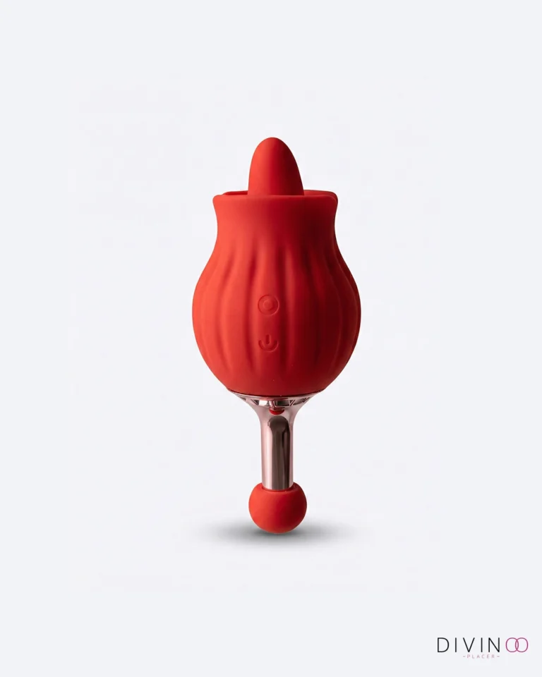 Masajeador Clitorial Doble Rose Bud | Pulsos de Aire + Vibración