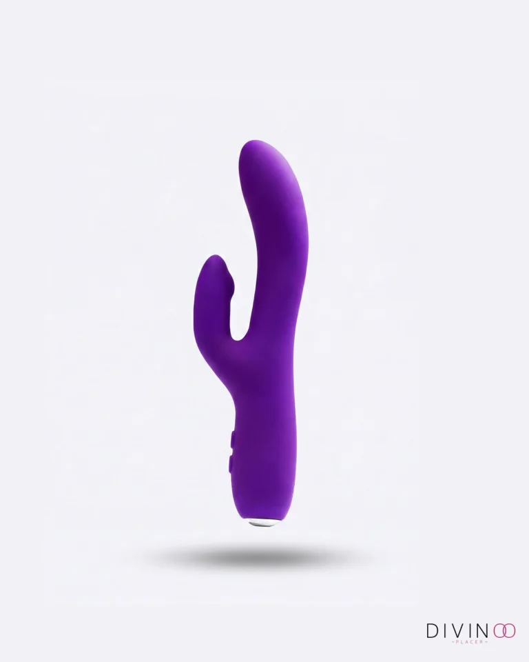 Vibrador Doble Estimulación Vedo Púrpura | 12 Modos, Recargable y Resistente al Agua