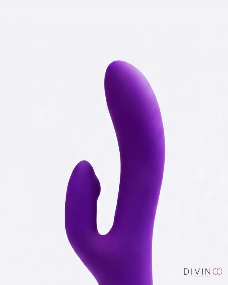 Vibrador Doble Estimulación Vedo Púrpura | 12 Modos, Recargable y Resistente al Agua