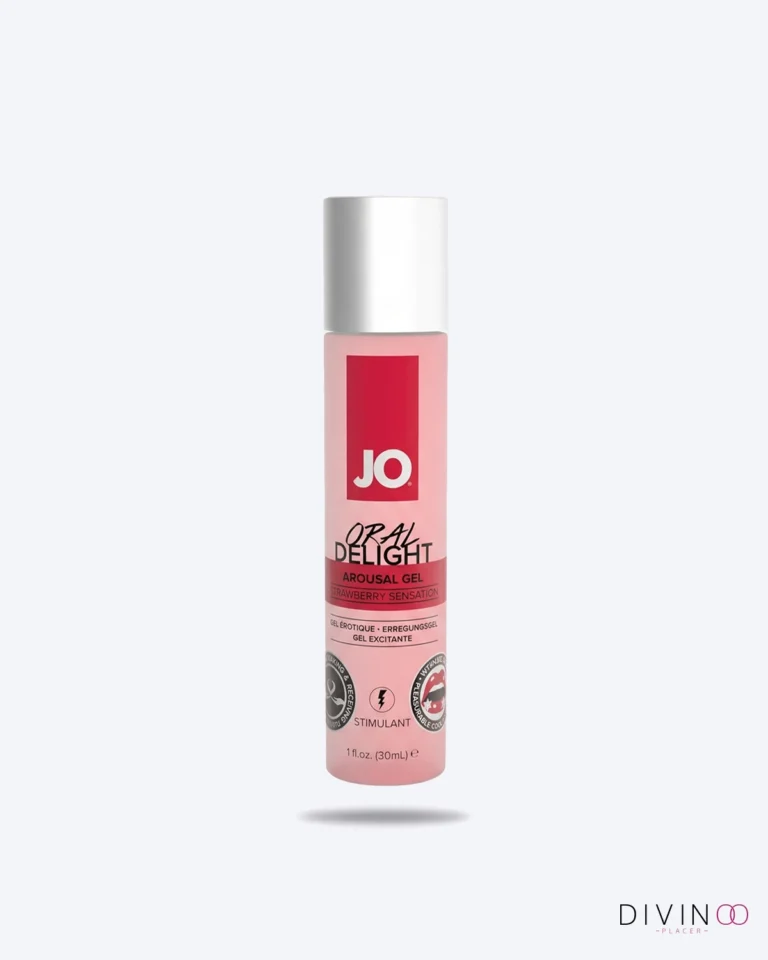 Gel JO Oral Delight Fresa 30 ml | Sexo Oral con Efecto Refrescante
