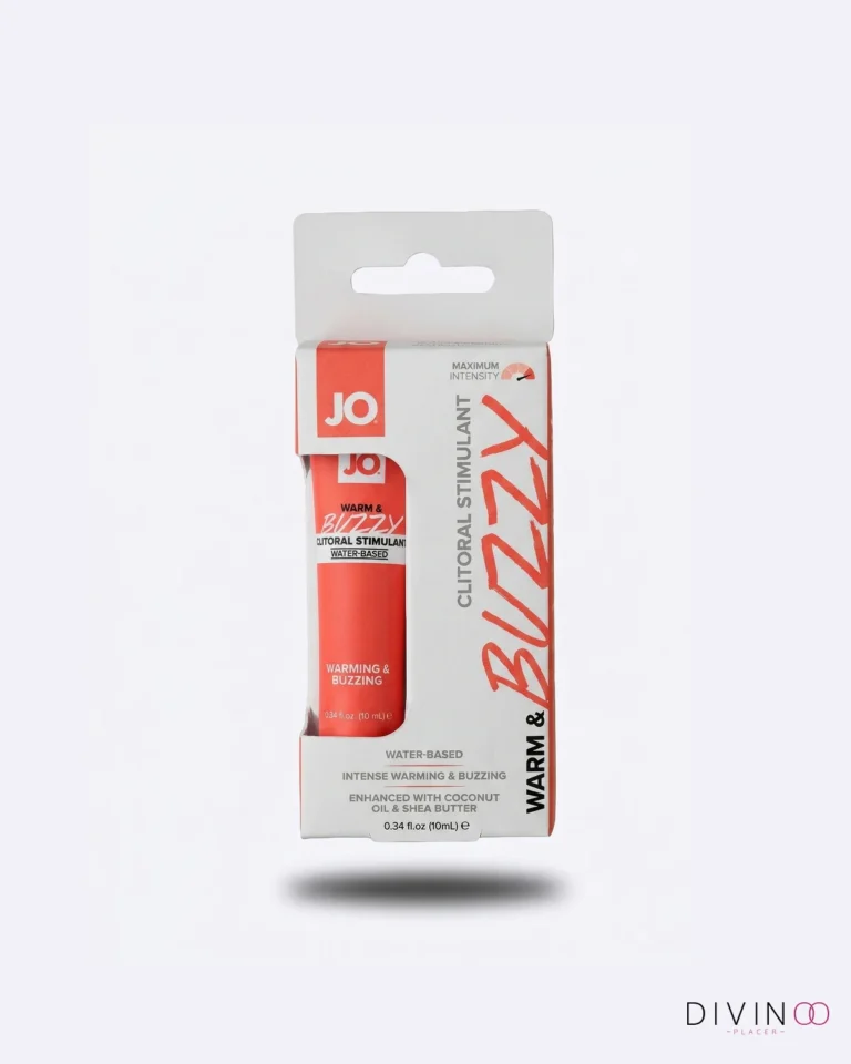 Multiorgásmico JO Warm & Buzzy 10 ml | Crema Estimulante Clitoriana Efecto Calor