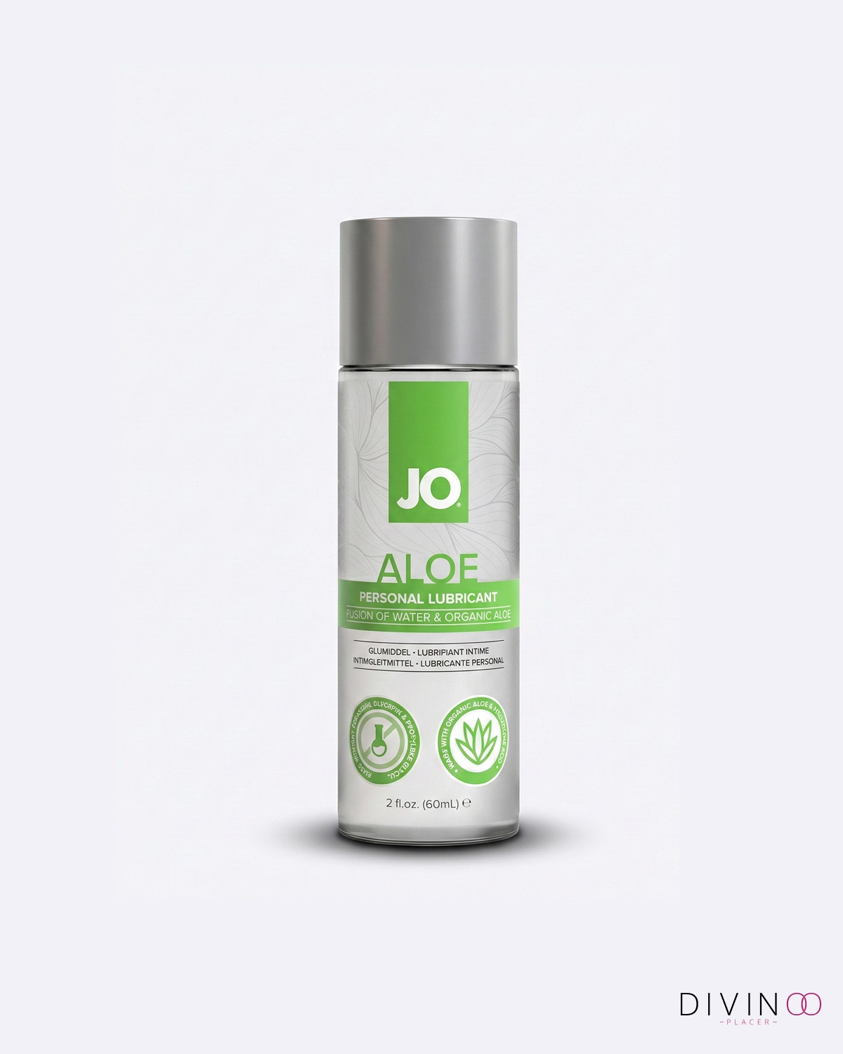Lubricante JO Aloe Base de Agua 60 ml | Hidratación y Confort Lubricante JO Aloe Base de Agua 60 ml | Hidratación y Confort