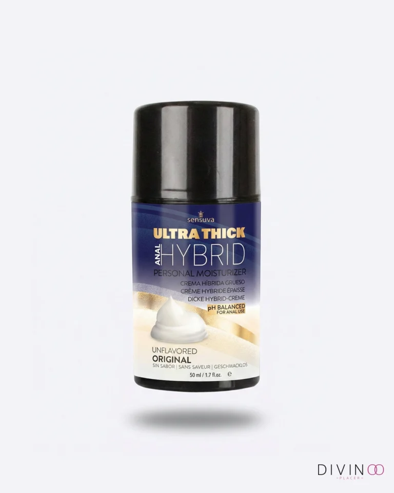 Lubricante Anal Híbrido Ultra Espeso 50 ml | Agua + Silicona, pH Balanceado