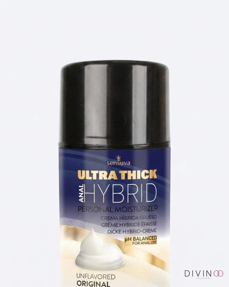 Lubricante Anal Híbrido Ultra Espeso 50 ml | Agua + Silicona, pH Balanceado