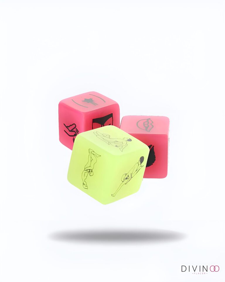 Juego de Dados Glow in the Dark | Oral Sex para Parejas (3 Dados)
