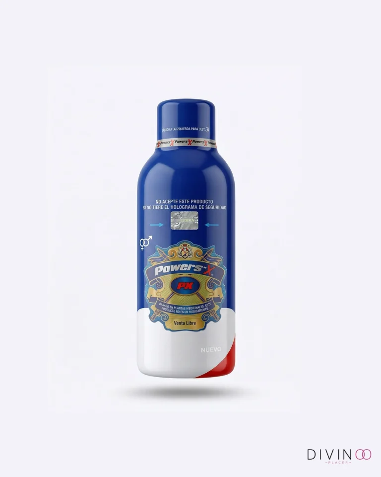 Bebida Powers X Potenciadora y Retardante 500 ml | Suplemento Natural