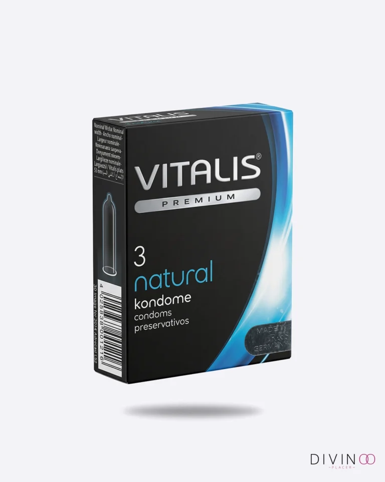 Preservativos Vitalis Natural x3 | Comodidad y Protección