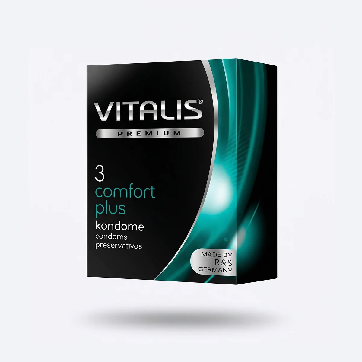 Preservativos Vitalis Comfort Plus x3 | Comodidad y Ajuste Seguro