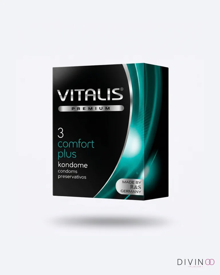 Preservativos Vitalis Comfort Plus x3 | Comodidad y Ajuste Seguro