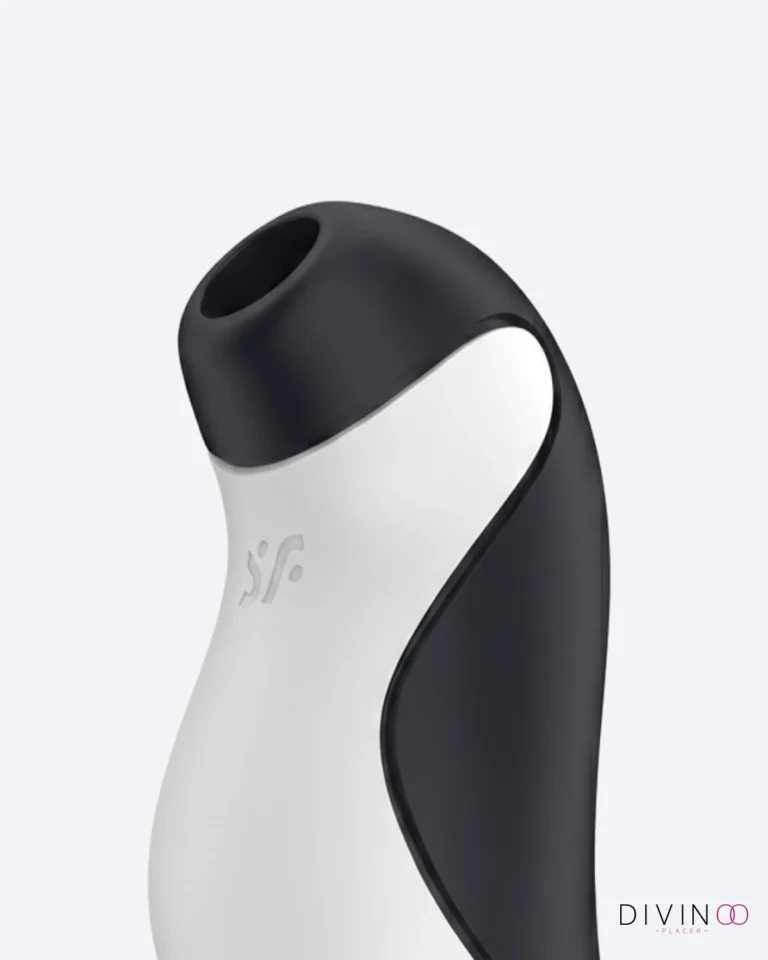 Succionador Satisfyer Orca Blanco y Negro | Ondas de Presión y Vibración