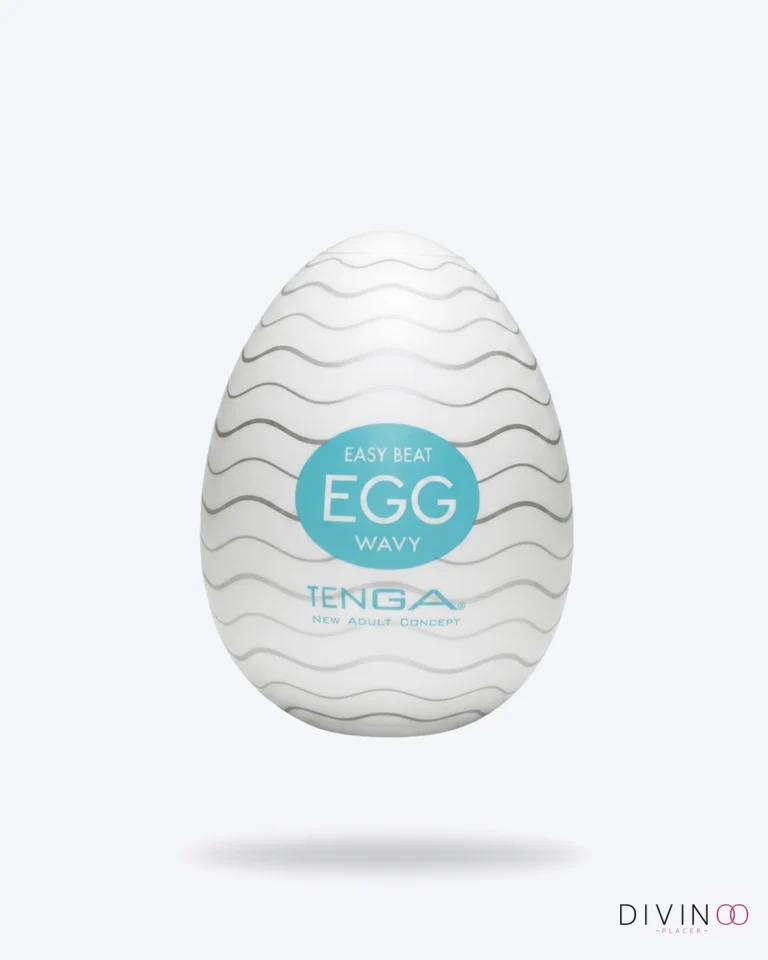 Masturbador Egg Wavy Spider Tenga | Compacto, Suave y Texturizado