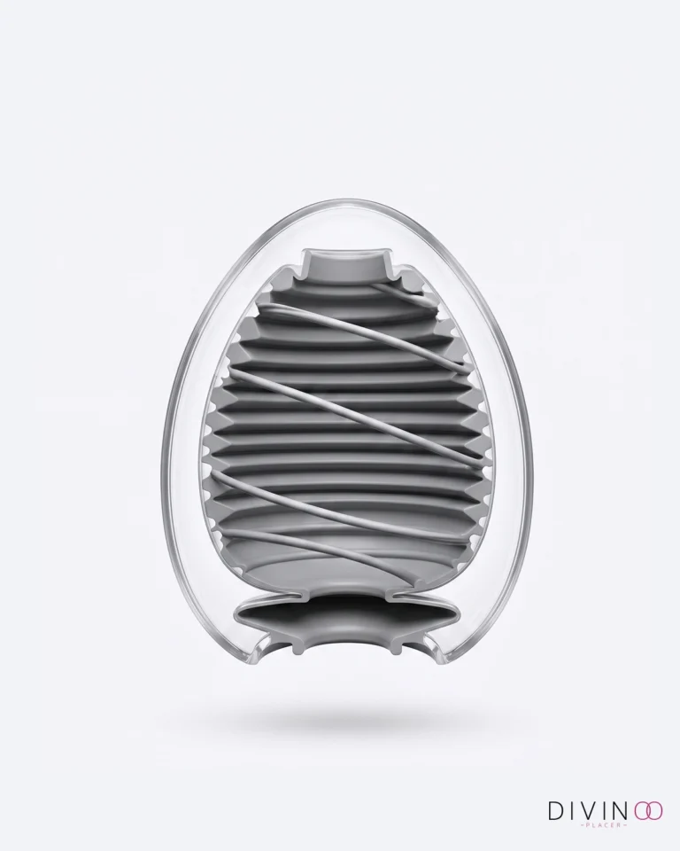 Huevo Masturbador Twister Silky Egg Tenga | Compacto, Suave y Texturizado