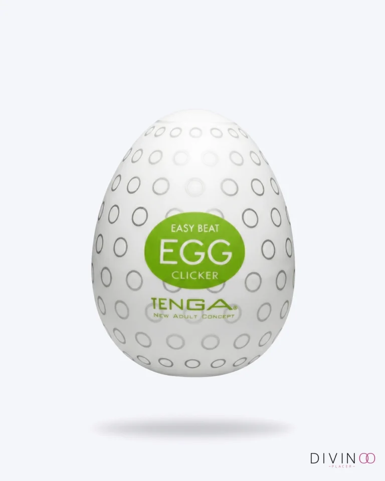 Huevo Masturbador Cliker Twister Egg Tenga | Compacto, Suave y Texturizado