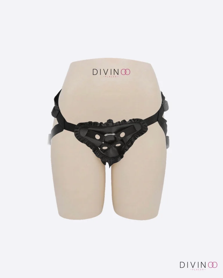 Arnés Lovers Fetish Fantasy de Cuero | Ajustable con Bala Vibradora