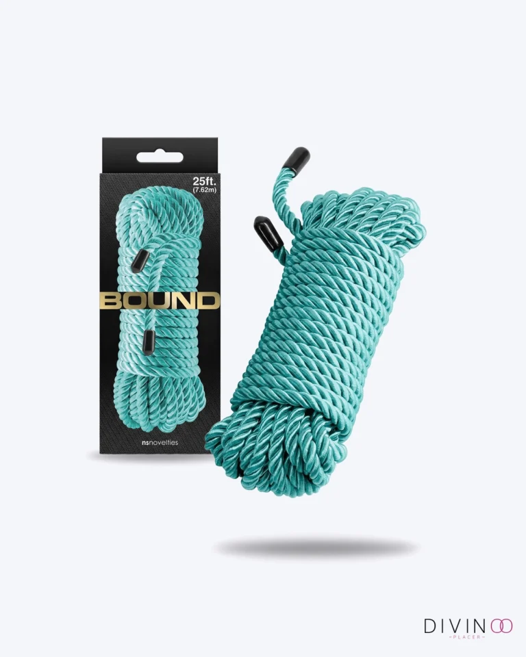 Cuerdas Color Azul Bound Rope 7.62 Mts | Shibari y Juegos de Sujeción