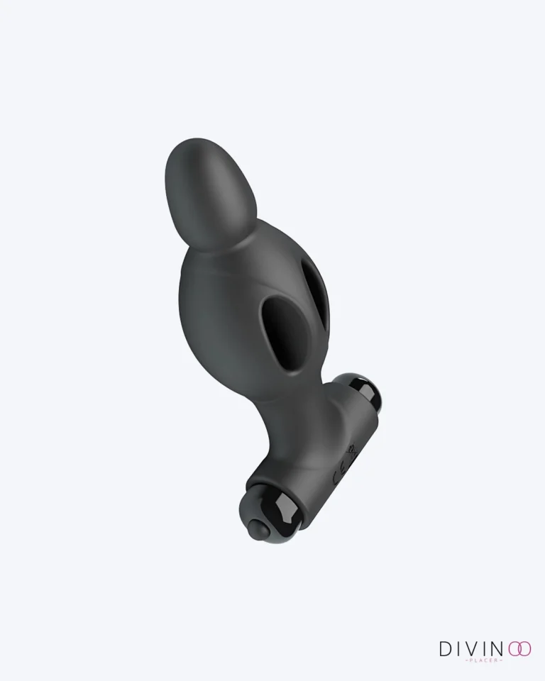 Vibrador Plug Anal Mr Play Negro | 10 Modos de Vibración